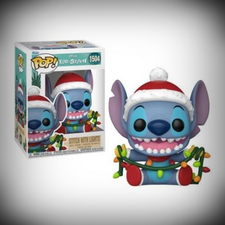 POP LILO & STITCH - STITCH AVEC GUIRLANDES